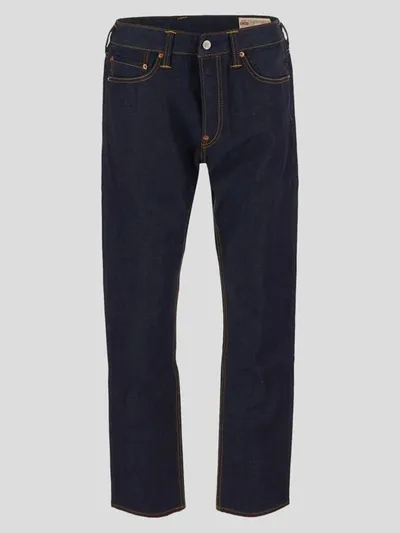 Evisu Jeans  Men In Indigo