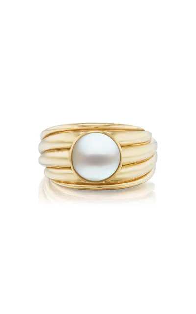 Sorellina Marea 18k Yellow Gold Pearl Ring