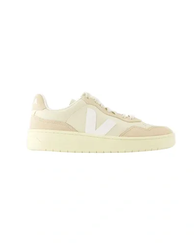 Veja V-90 Sneakers -  - Leather - Beige