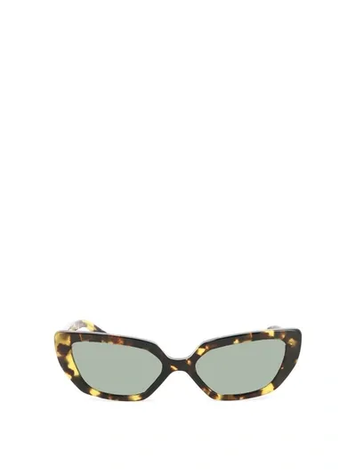 Undercover "cat Eye" Sunglasses In Brown