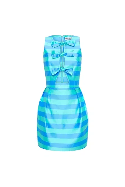 Rebecca Vallance Seychelles Bow Mini In Blue