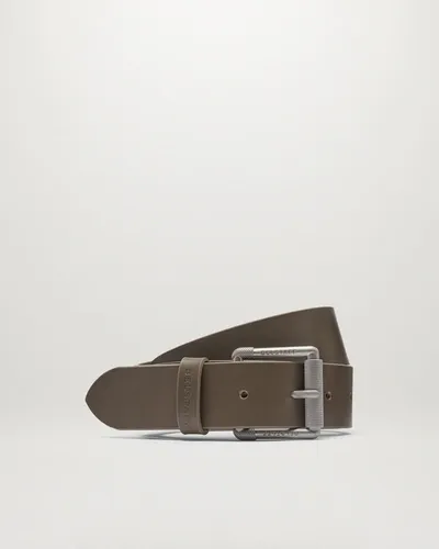 Belstaff Roller Buckle Belt In Taupe