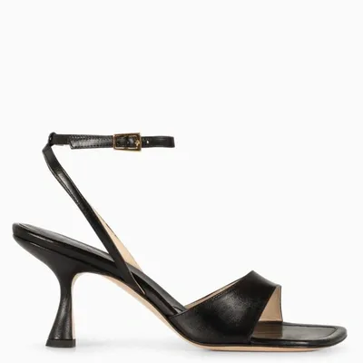 Wandler Julio Anklet Sandals In Black