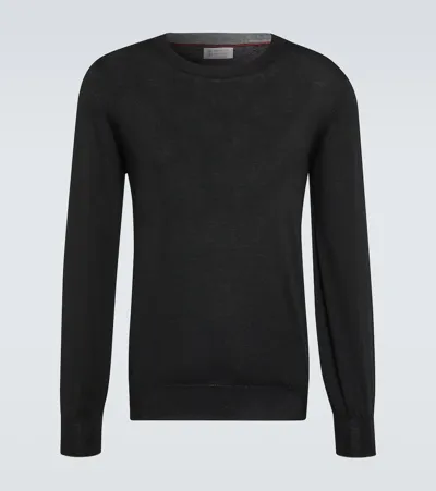 Brunello Cucinelli Wool And Cashmere Sweater In Multicoloured