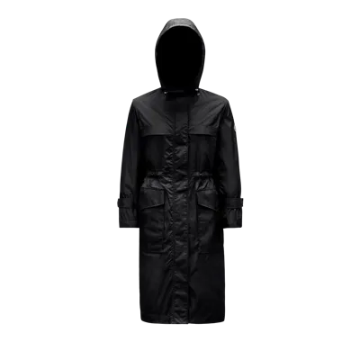 Moncler Collection Hiengu Rain Coat Black