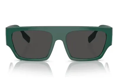 Burberry Eyewear Micah Square-frame Sunglasses In Green