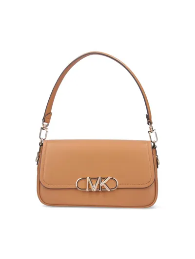 Michael Kors Medium Shoulder Bag "parker" In Brown