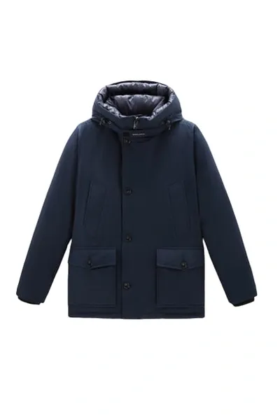 Woolrich Artic Anorak In Blu