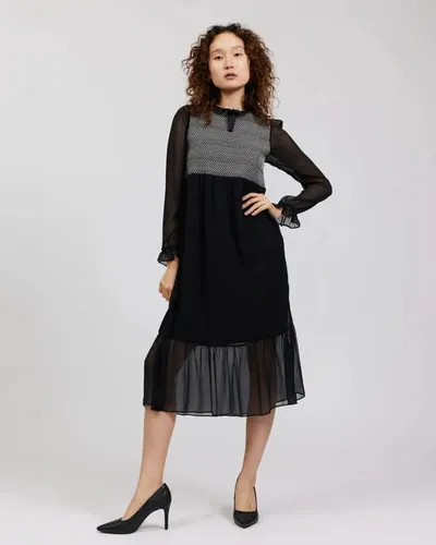 Batsheva Cosette Dress In Black