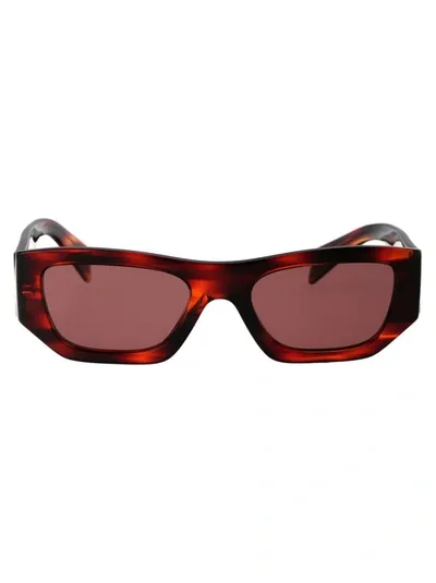 Prada Sunglasses In 13o80b Havana Red