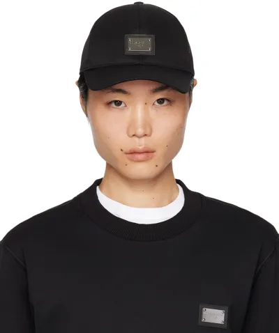 Dolce & Gabbana Black Logo Cap