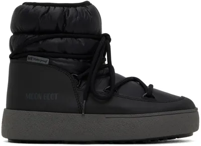 Moon Boot Black Ltrack Low Boots