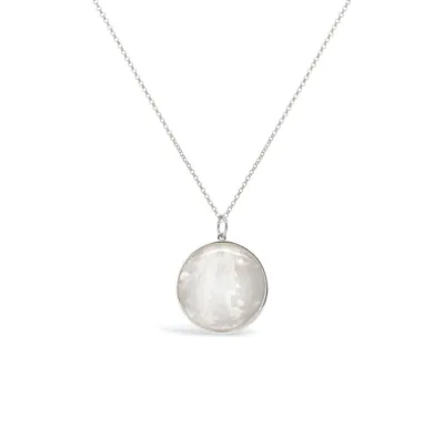 Olivia & Pearl Uat Mini Aphrodite Pendant Sterling Silver In O&p/map/ss/17