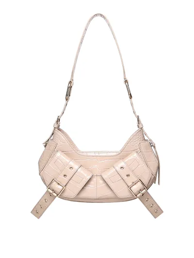 Biasia Shoulder Bag Y2k.001 In Nude & Neutrals