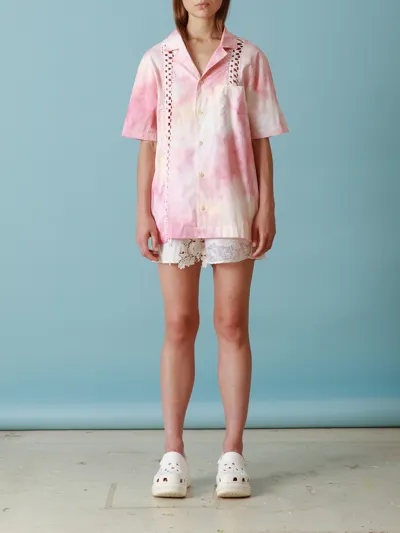 Cavia Pedro Tie Dye Shirt In Rosado