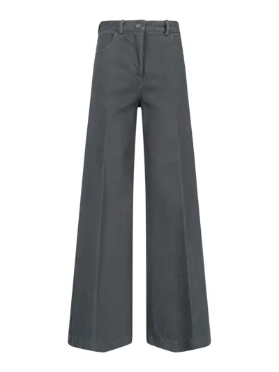 Aspesi Wide Pants In Gris