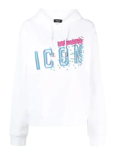 Dsquared2 Sweatshirt In White