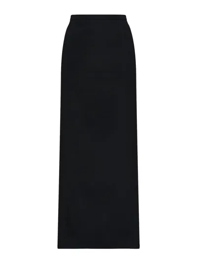 Dolce & Gabbana Midi Skirt In Black