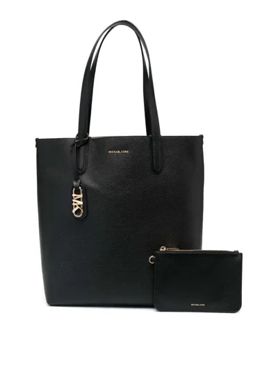 Michael Kors Reversible Tote In Black