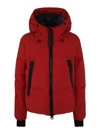 Jg1 Padded Jacket With Hood Clothing In Red