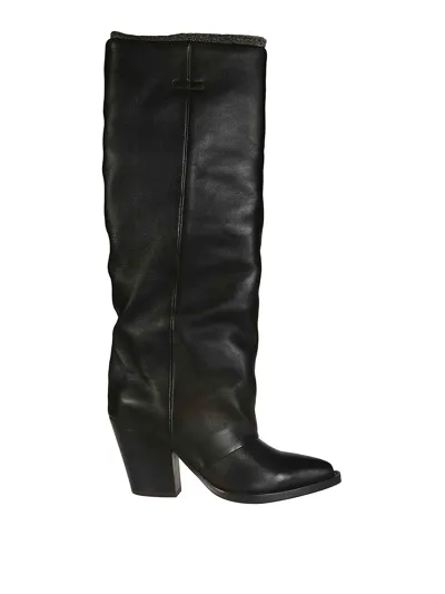 Ash Eden Boots In Black