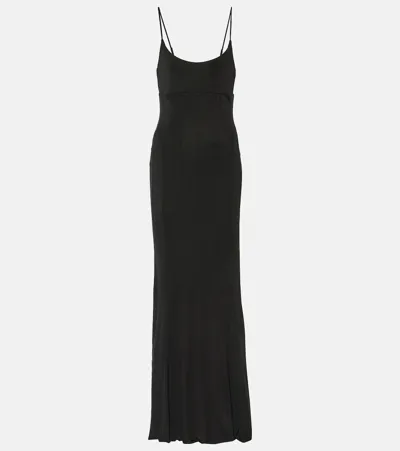 Staud Black Lauren Maxi Dress