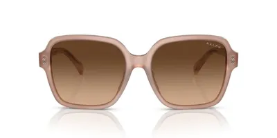 Ralph By Ralph Lauren Eyewear Square Frame Sunglasses In Beige