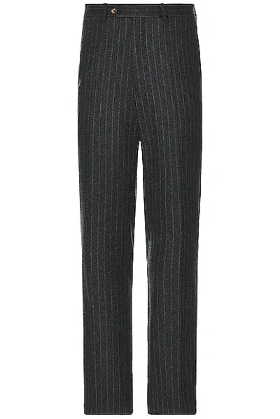 Bally Fox Brothers Trousers In Grey Melange