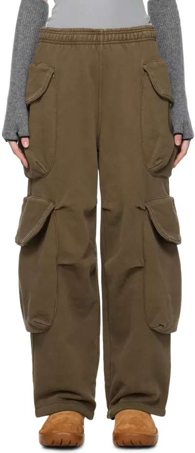 Entire Studios Brown Gocar Cargo Pants In Non Definito