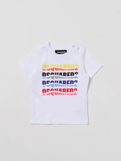 Dsquared2 Junior Babies' T-shirt  Kinder Farbe Weiss In White