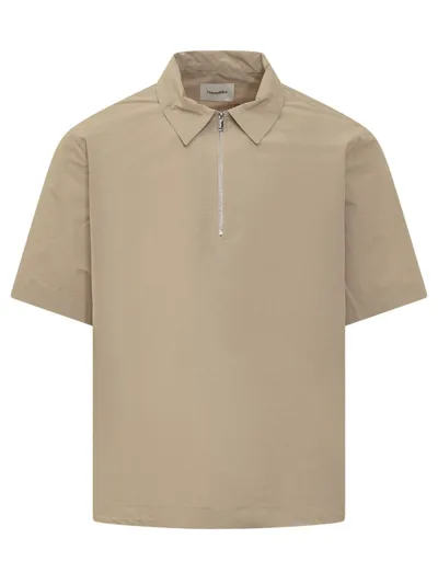 Nanushka Marvin Polo In Brown