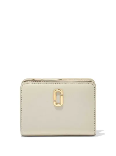 Marc Jacobs The Mini Compact Wallet In Grey