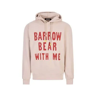 Pre-owned Barrow Sweatshir Unisex  Bwuahs133.bw009 In Beige