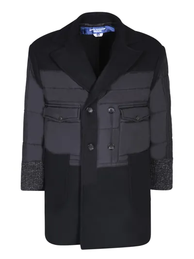 Junya Watanabe Panelled Black Coat