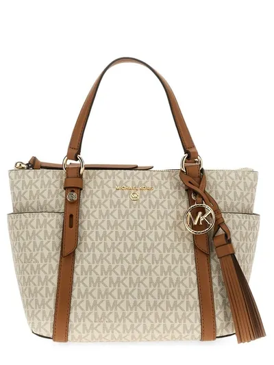 Michael Michael Kors Sullivan Small Convertible Tote In White