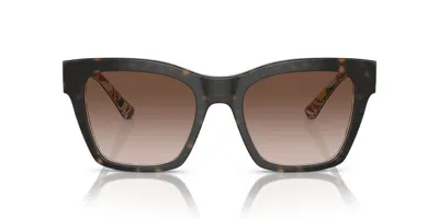 Dolce & Gabbana Eyewear Square Frame Sunglasses In Multi