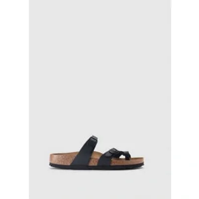 Birkenstock Women's Mayari Birko-flor Casual Sandals From Finish Line In Black