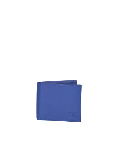 Burberry Ekd Blue Wallet