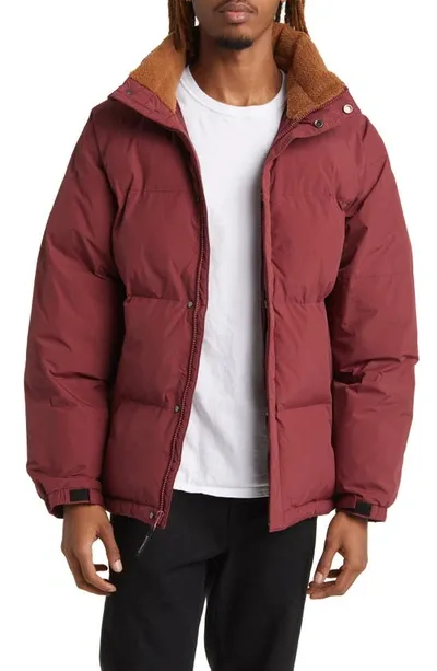 Saturdays Surf Nyc Burgundy Enomoto Jacket In Chocolate Truffle