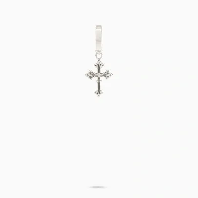 Emanuele Bicocchi Avelli Silver 925 Cross Earring