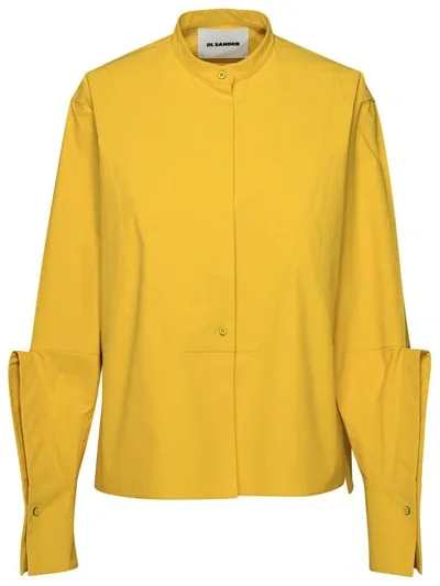 Jil Sander Over Shirt In Yellow