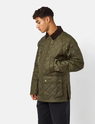 Barbour Ashby Quilted Jacket In Green