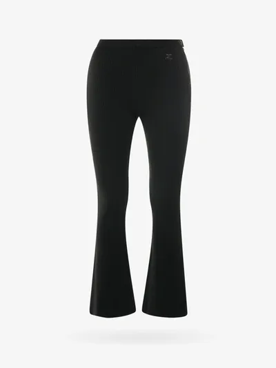 Courrèges Trouser In Black