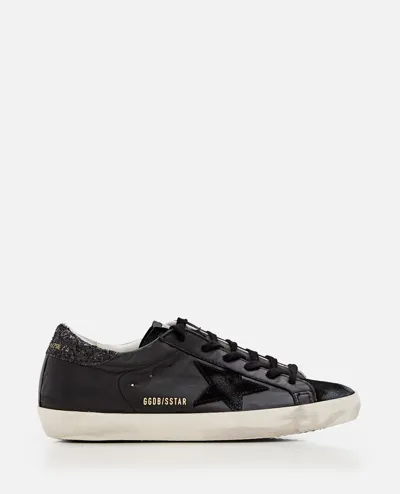 Golden Goose Super-star Sneakers In Black