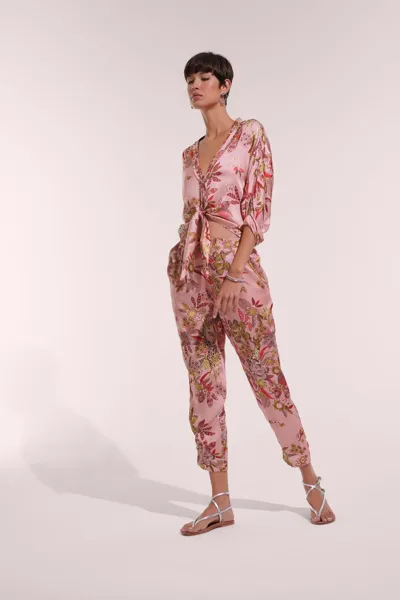 Poupette St Barth Pant Bel In Pink Leo Forest