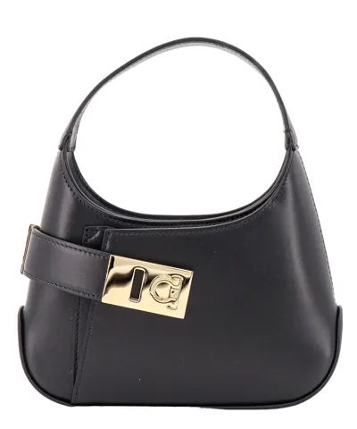 Ferragamo Mini Hobo Bag In Black