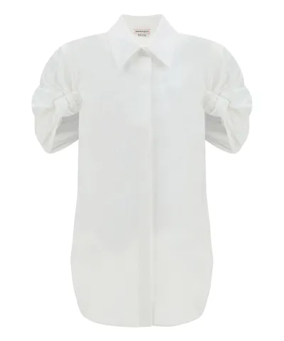 Alexander Mcqueen Shirt In White