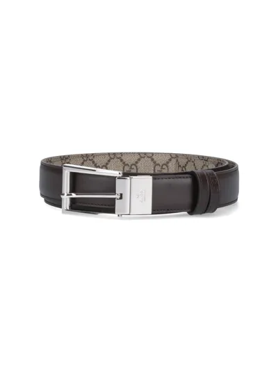 Gucci Reversible Belt In Brown