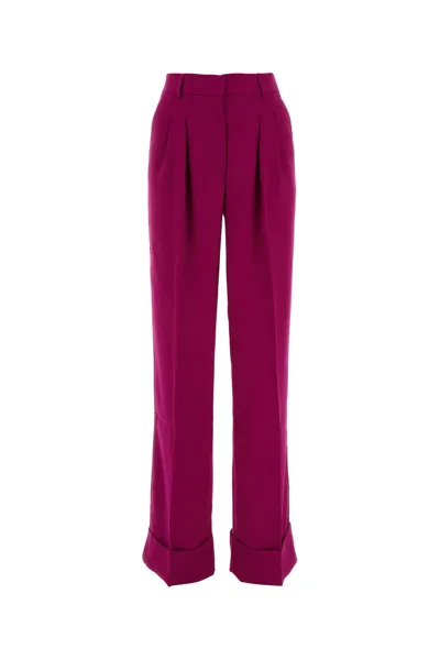 The Andamane Pants In Burgundy