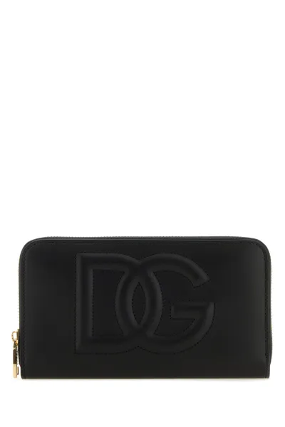 Dolce & Gabbana Women's Portafoglio Zip In Black